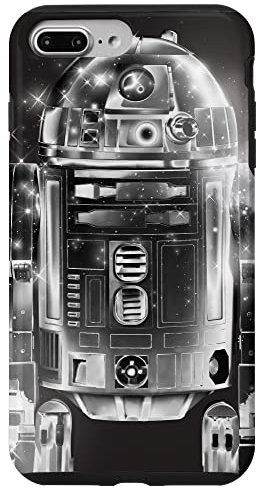 iPhone 7 Plus/8 Plus Star Wars R2-D2 Retro Galaxy Black Case