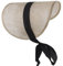 lxuebaix Victorian Bonnets Hat Base Breathable Pillbox Hat Percher Headwear Elegant Straw Hat Base Pillbox Hat