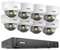 ANNKE 12MP PoE CCTV Camera System, 8x 12MP Security IP C1200 Camera with Spotlight, Human/Vehicle Detection, 100 ft Night Vision, IP67 Waterproof, 8CH NVR CCTV Recorder (HDD Not Included)