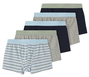 Name it Kids Jungen Nkmboxer 5p Aquamarine Y/D Nkmboxer 5P Aquamarine Y/D (1er Pack)