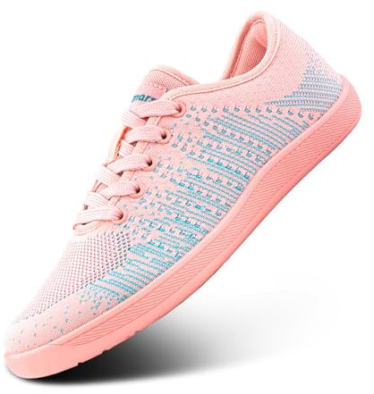 Hitmars Basket Femme Rose Sa EU 39 - Barefoot Running Chaussures de Sport Pieds Nus Chaussures de Trail Running Minimalistes Fitness