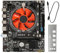 X79 Motherboard Set, LGA 1356 E5 2420 CPU 8G DDR3 6 Cores 12 Threads Motherboard with Fan, PCIE X16 PCIE X1, SATA3.0, RJ45 Network Port, Dual Indicator Light