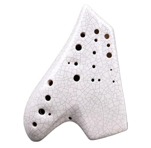 Anfänger-Okarina Drei Rohr Flöte AC Löcher Keramik Ocarinas Tenor Professionelle Leistung Musical Instrumentation Zubehör Ocarina