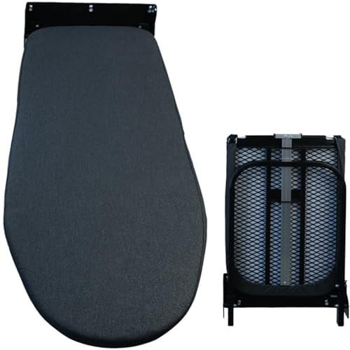 Wall Mounted Ironing Board, Folding Away Compact Small Iron Table with Heat Resistant Cover, Space Saving Ironing Board for Home Hotel Apartment Small Spaces 93 x 31.5 x 7 cm