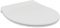 Ideal Standard - Universal WC-Sitz oval, Sandwich Design, mit Absenkautomatik, Abnehmbar, Weiß