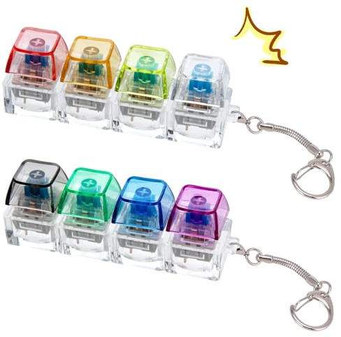 2 Stück Tastatur Fidget Spielzeug, PC Tastatur Fidget ToyStress SpielzeugFidget Spielzeug, Farbig, Zum Stressabbau Alltag Büro Schule, Alle Zielgruppen