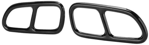 Für Für 2013–2016 CLA-Klasse Für 2009–2015 SLK R172-Klasse Auspuffblendenrahmen Quad-Auslass-Ersatz