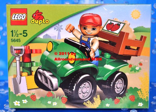 LEGO - 5645 - Jeu de Construction - DUPLO LEGOVille - Le Quad de la Ferme