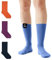 von Jungfeld - 1 Paar Herren Socken aus Bio-Baumwolle - Strumpf Herrensocken Gr. 42-44 blau