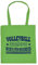 Coole Sporttasche Volleyball Motiv : Volleyball Extreme Sport .. Baumwolltasche - Farbe: hellgrün