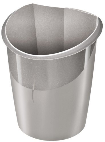 CEP Isis Metallic Corbeille à papier Taupe Metallise