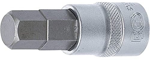 BGS 5052-16 - Douille à embouts - 12,5 mm (1/2) - six pans intérieurs 16 mm