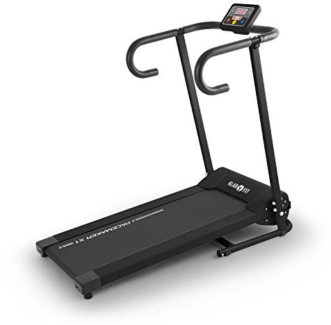 Klarfit Pacemaker X1 Laufband 10 km/h Digitaler Trainer Schwarz, Aktivitätsbänder, Beste Preise