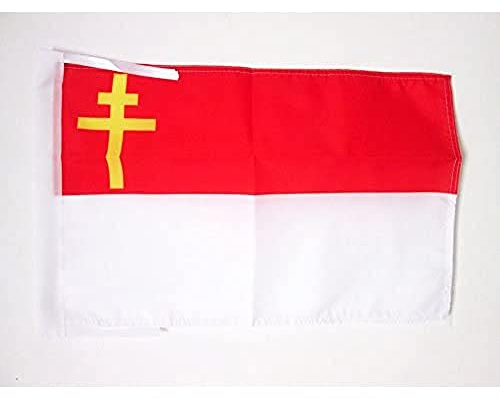 AZ FLAG Free Republic of Alsace-Lorraine Flag 45x30 cm Cords