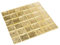 Glasmosaik Gold-Effekt 4,8 x 4,8 cm Fliesen Mosaik 8 mm