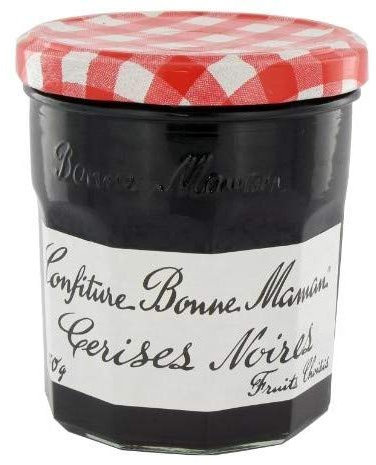 BONNE MAMAN - Confiture De Cerises Noires 370G - Lot De 4 - Vendu Par Lot