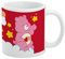 Care Bears Love-A-Lot Bear Ceramic Coffee Mug, Novelty Gift Mugs for Coffee, Tea and Hot Drinks, 11oz, White