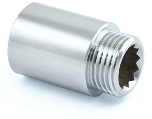 30MM - 1/2 Inch Chrome Rigid Radiator Valve Extension