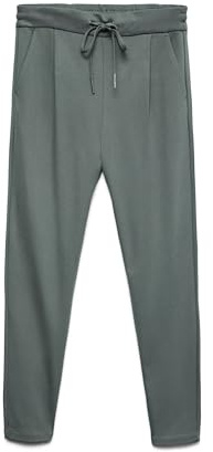 VERO MODA Damen Vmeva Mr Loose String Pant Ga Noos Hose, Balsam Green, XS / 32L