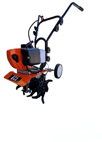 Motozappa Motocoltivatore Con Motore 52 cc Zappatrice A Scoppio Per Orto Coltivazione Terreni 2 Tempi Larghezza Di Lavoro 300 mm Profondità 150 mm Zappette con 6 lame in Acciaio Rinforzato