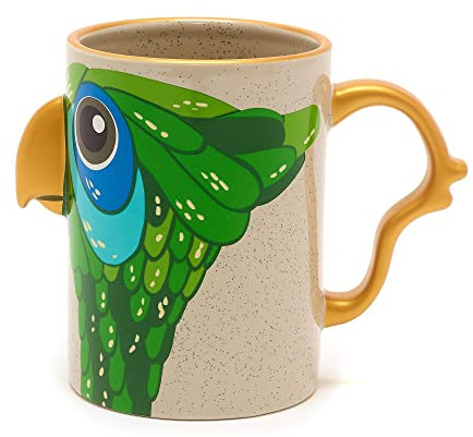 Disney Store Offizielle Tasse Mary Poppins, 620 ml, Tasse aus Steingut mit Motiv der legendären Regenschirmspitze, geformtem Schnabel und farblich abgesetztem Henkel