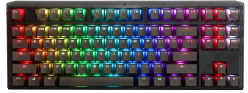 Ducky One 3 Aura Black TKL Gaming Tastatur, RGB LED - Gateron Baby Kangaroo (US)