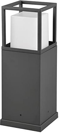 Trio Leuchten LED Außen Wegeleuchte Witham 577860142, Metall Anthrazit, Kunststoff weiß, inkl. 14.5 Watt LED, Lichtfarbe einstellbar