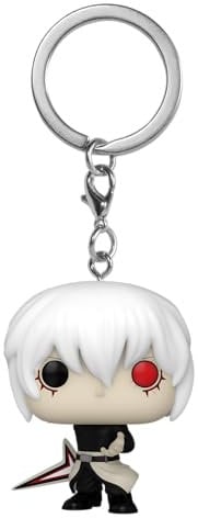 Funko Pop! Keychain: Tokyo Ghoul: Re - Ken Kaneki - (final Battle) - Neuartiger Schlüsselanhänger - Vinyl-Minifigur Zum Sammeln - Strumpffüller - Geschenkidee - Offizielle Handelswaren - Anime Fans