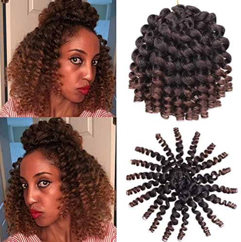 1B/30, 8 20cm / WAND CURL / 240Gr / 3 teilige Packung wellenförmiger extensions für flechten crochet/pro Stück 20 Strähnen 80G / Premium Haar echthaar Look + Duschhaube und Haken gratis