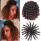 1B/30, 20cm 8 / WAND CURL / 240G / 3 pieces d'extensions de cheveux pour tresses au crochet/par pièce : 20 méches 80G / aspect naturel PREMIUM + CROCHET BIJOUX ET BONNET DE DOUCHE OFFERT