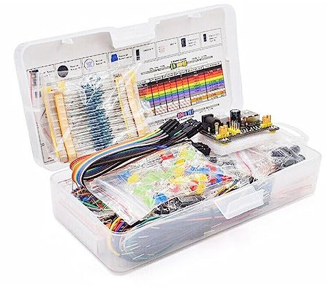 Ailan Low Power Consumption Electronic DIY Kit With Breadboard Electronic Components Stepper Motor 3 0 High Reliability