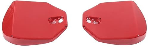 NEZIH Innenzierleiste Für Chevrolet Für Corvette C8 Für Stingray Z51 Z06 2020-2023 Auto Rear Shock Tower Top Schutz Abdeckung Trim Aufkleber Zubehör Interieur Zubehör (Farbe : Rot)