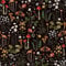SOEWIOU Mushroom Peel and Stick Wallpaper - Mushroom Forest Vinyl Self Adhesive Wall Paper for Home Deco (17.51x 236.2)