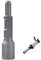 TOPWAY 65A Jack Hammer Star Picket Post Driver Chisel Bit 32 x 50 x 220mm for Demolition Jackhammer Breaker 121143