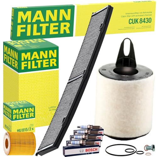 BandelOne enthält Mann Filter Inspektionspaket passend für 116+316i 1er E81 E87 3er E90 115 Ps