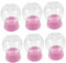 CLISPEED 6 Stück Handgefertigte Kristallkugel-Accessoires Schneekugel-Set dekorative Schneekugel Bastelset DIY Schneekugel Zubehör Wasserkugelglas Schneekugeln aus Kunststoff
