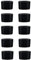 Air Fryer Grill Pan for Air Fryer Accessories,Replacement Air Fryer Crisper Plate Grill Plate Tray Accessories, for Outdoor Picnic BBQ Camping Home,Reusable,Easy To Clean,Dishwasher Safe(10pc Square)