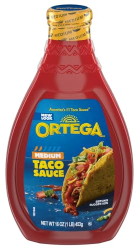 Ortega Medium Original Thick & Smooth Taco Sauce 453g Bottle
