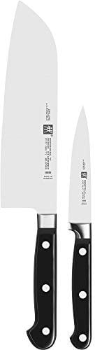 Zwilling Professional S Set di Coltelli, Acciaio Inossidabile, Nero, 2 Pezzi