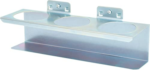 KS Tools 860.0867 Support à bocal triple 300mm Ø70mm - Vis de fixation | Support pour 3 aérosols Ø70 mm, L.300 mm