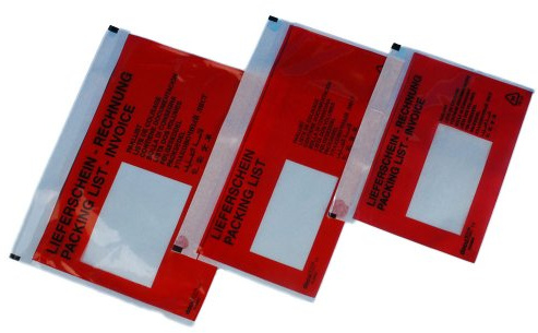 1000 x Begleitpapiertaschen DIN LANG - Lieferschein - Rechnung dimapax