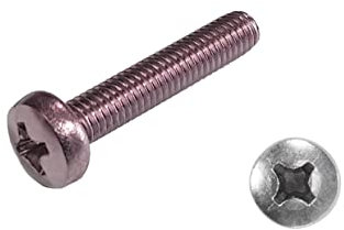 50 Stk. DIN 7985 A2 M 2.5X25 Linsenkopfschrauben PH Kreuzschlitz EDELSTAHL V2A A2