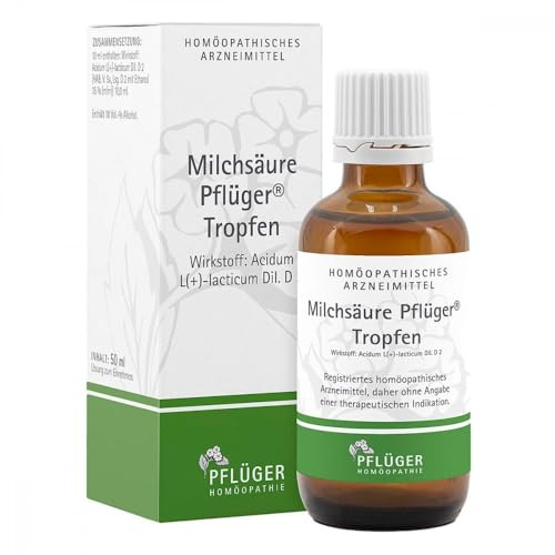 Milchsäure Pflüger Tropfen 50 ml