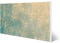 banjado Magnettafel weiß 78 x 37cm / Magnetwand Metall/Magnetpinnwand als Memoboard/Pinnwand Magnettafel Küche, Büro, Kinderzimmer inkl. 4 Magnete & Montageset - Motiv Patina Grün