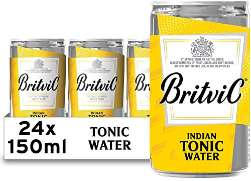 Britvic Indian Tonic Water, 24 x 150ml Can