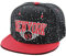 Alsino Snapback Starter Hat Hip Hop Cap Schirmmütze Baseballcap Baseball Mütze Käppi, Variante wählen:Cap-104 NY schwarz rot