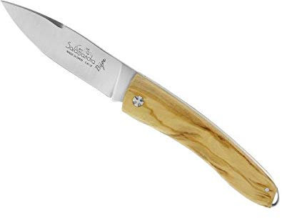 Salamandra 64231 Couteau bijou, lame acier inox 1.4116, manche 10 cm bois olivier.