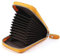 AirZyx Porte Cartes de Crédit Cuir Fermeture Eclair (Jaune)