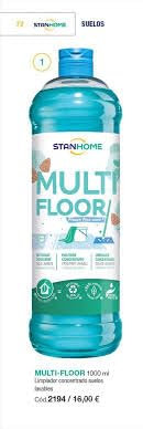 Stanhome Multi-Floor Nettoyant concentré pour surfaces lavables