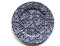 Churchill China Royal Wessex - Piatto da tavola in stile vittoriano Calico blu e bianco, 25 cm